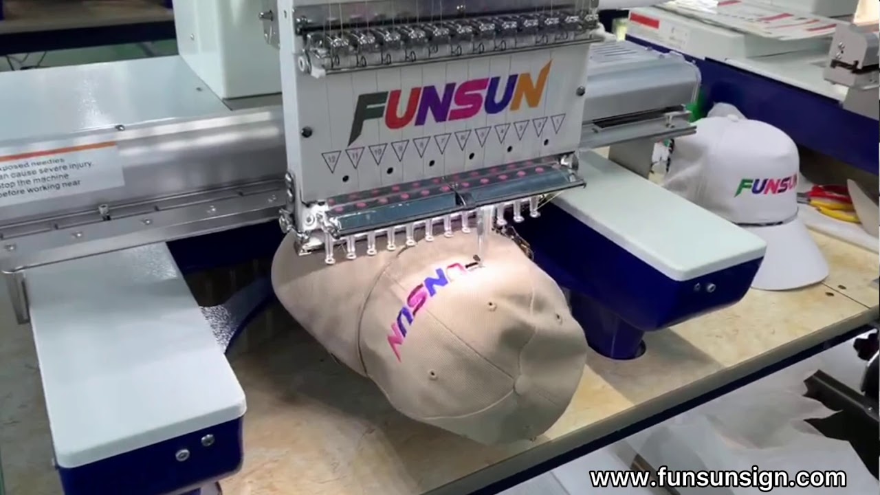 Funsun 1 head embroidery machine . 30% Off ,Free Software