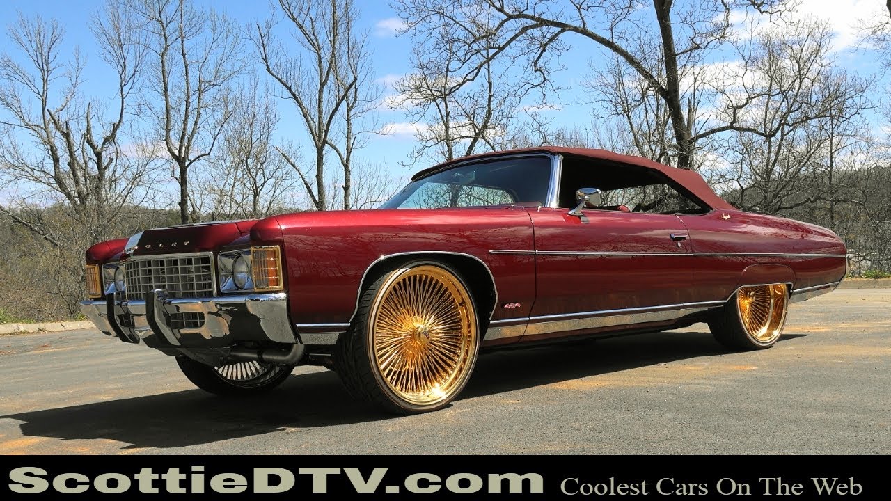 1971 Chevrolet Impala Convertible Donk Twin Turbo 427 1100HP Steve Holcomb Pro Auto Custom Interiors