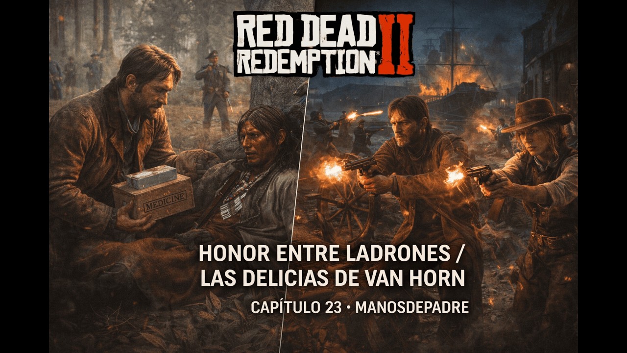 🤝💣 Honor entre ladrones y balas en Van Horn | RDR2 Capítulo 23