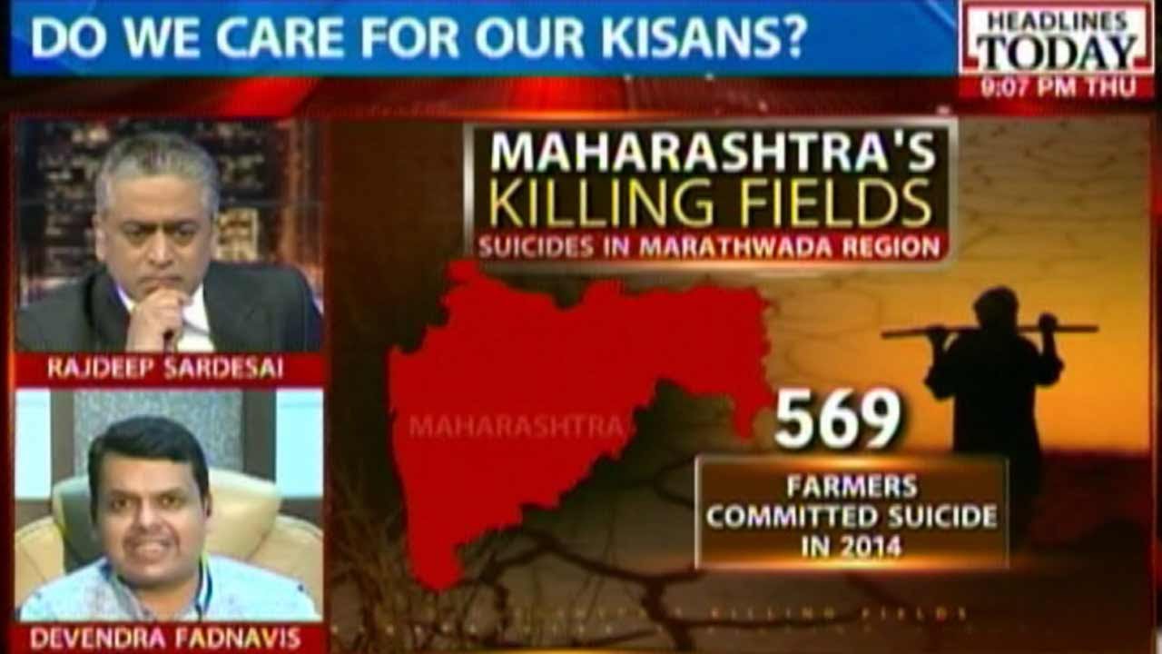 News Today At Nine: Devendra Fadnavis On Farmer Killings