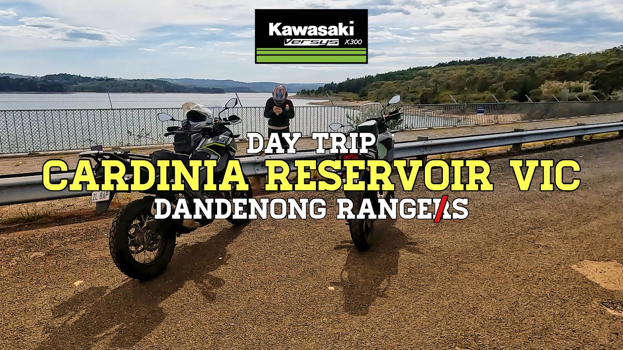 Kawasaki Versys x300 Day Trip - Dandenong Ranges- Cardinia Reservoir VIC Australia 🇦🇺