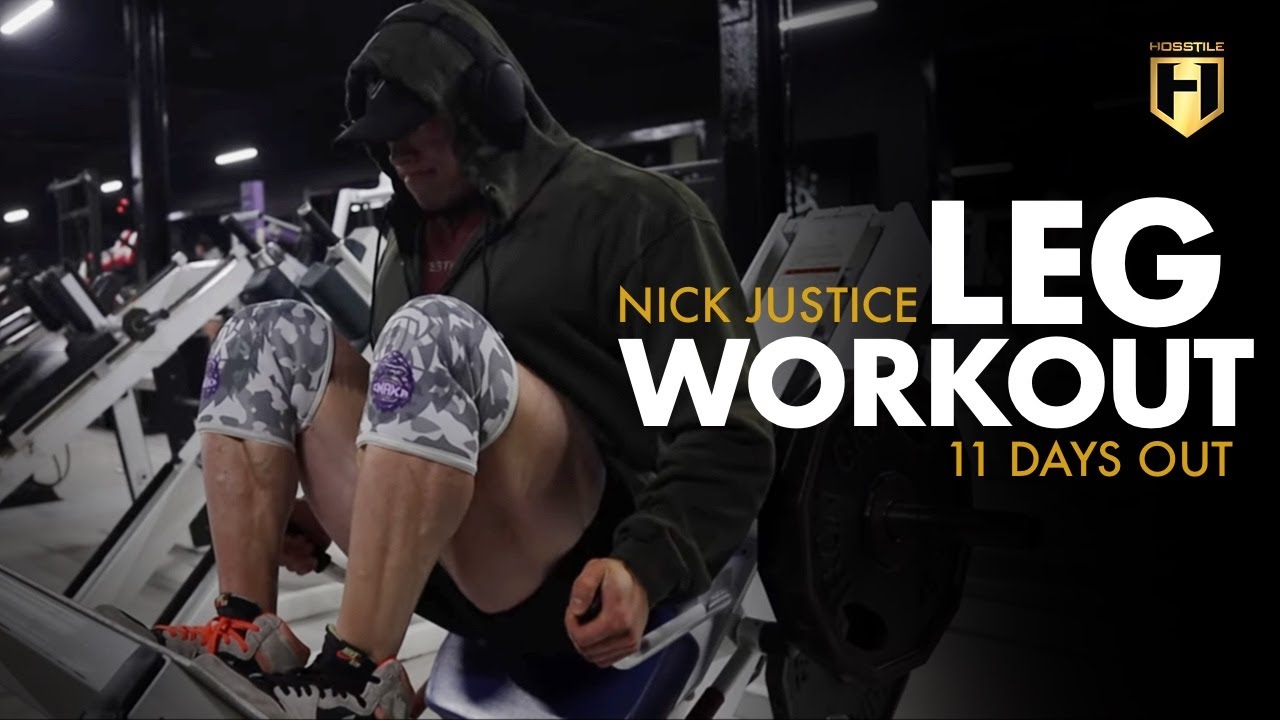 Leg Day with NPC Competitor Nick Justice | 11 Days Out | HOSSTILE
