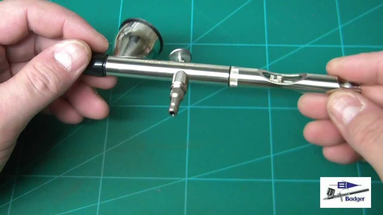 Airbrush 101 - Taking away the fear. Dismantling the Badger 105 Patriot.