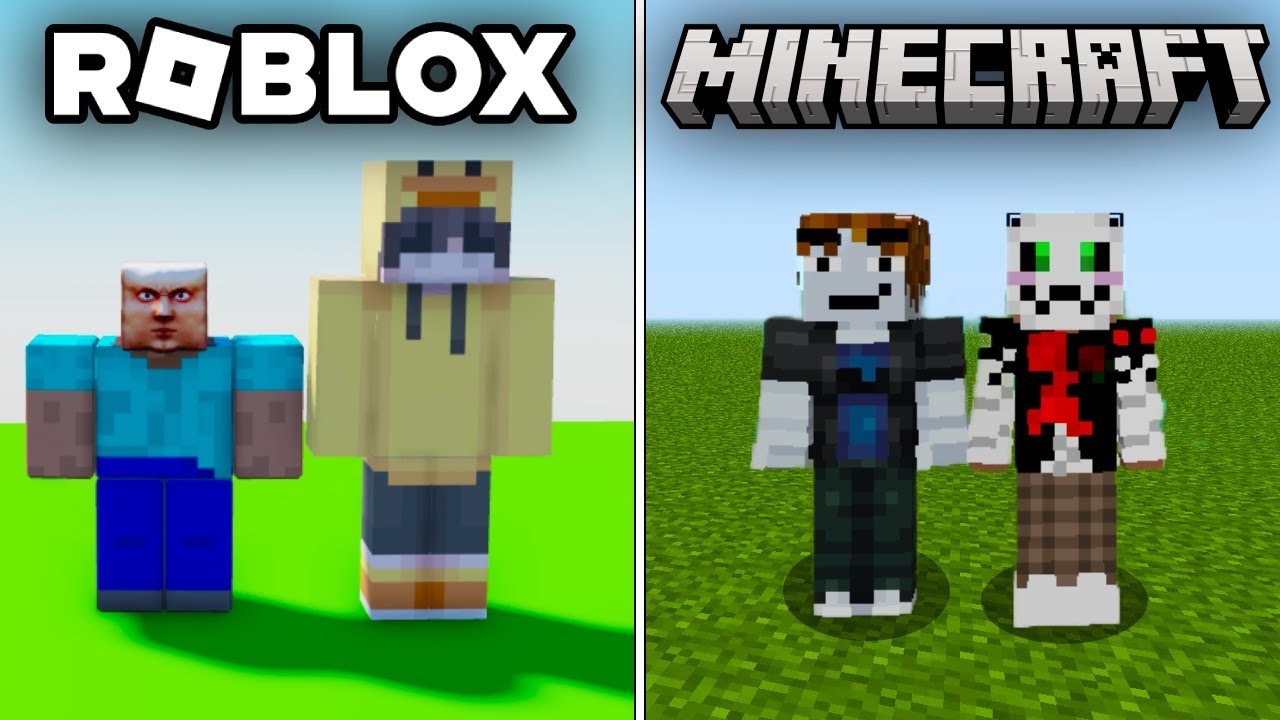 Этот разработчик сделал кросс-игру между Minecraft и Roblox...