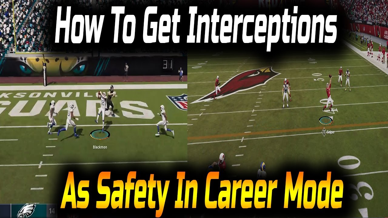Madden NFL 21 - How To Get Interceptions As Safety In Career Mode