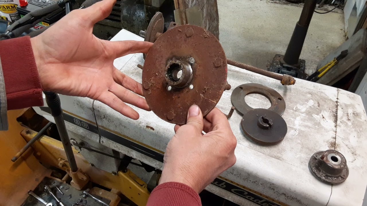 cub cadet clutch and drive line repairs part 1