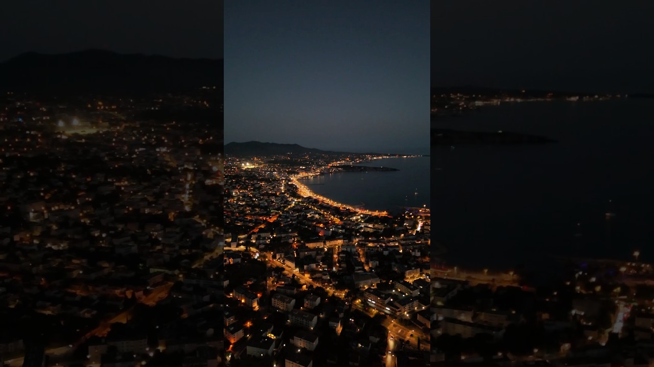 Beautiful place in South France : Sanary Sur Mer by night