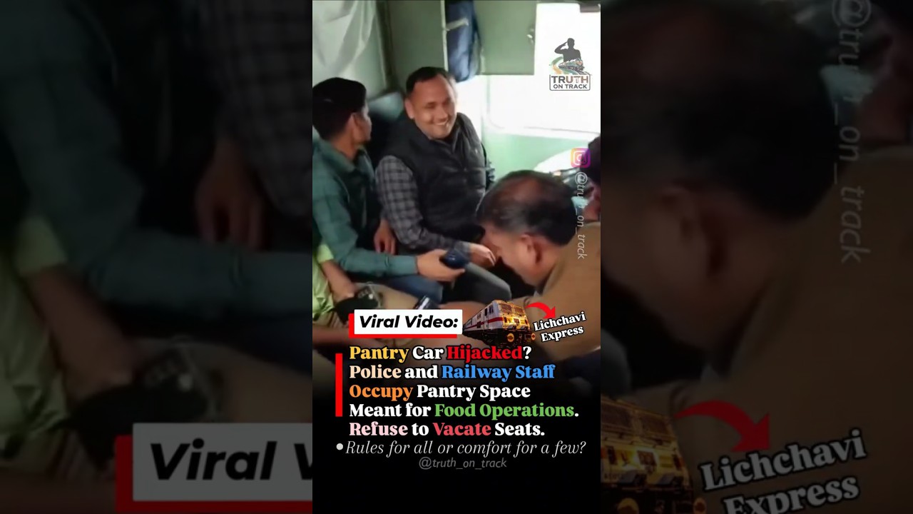 Pantry Car Hijacked on Lichchavi Express? Railway Staff Occupy Space Meant for Food Operations