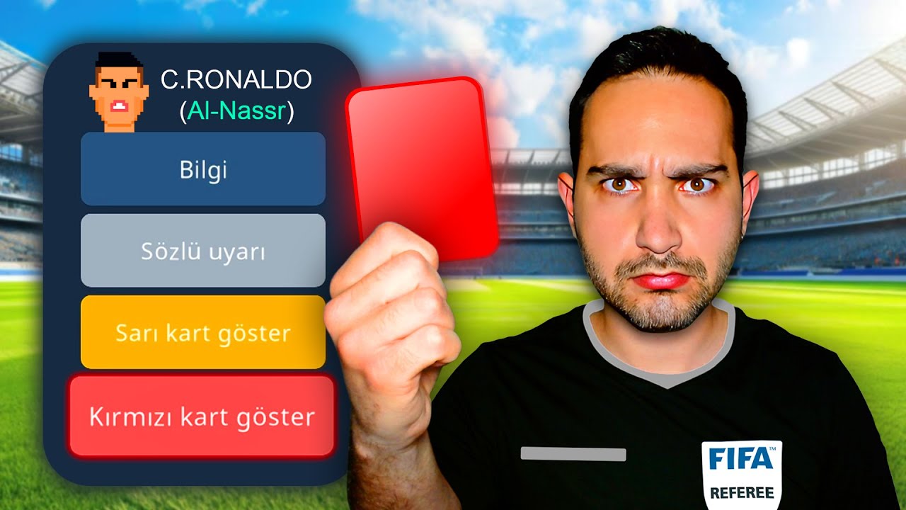 Hakem Olup Maçları Mahvettim!! | Football Referee Simulator