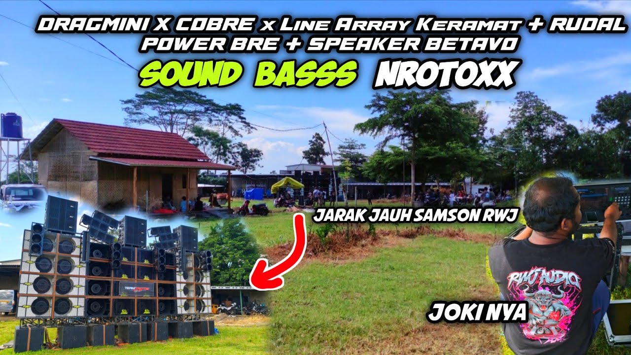 Racikan Amunisi BREWOG Audio di Samson RWJ,, Begini Hasil Jarak Jauh nya!! 