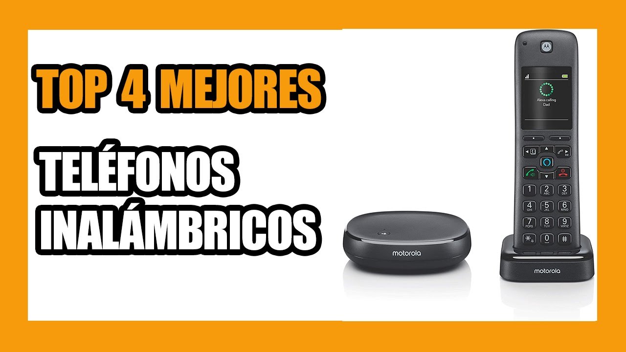 🔴 TOP 4 ► MEJORES 【 TELÉFONOS INALAMBRICOS 】☎️📞 | 2020 AMAZON