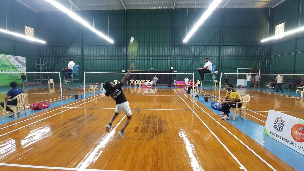 Siya Vs Mahathi under 13 erode (1 of 3) #badminton #badminton4kids 