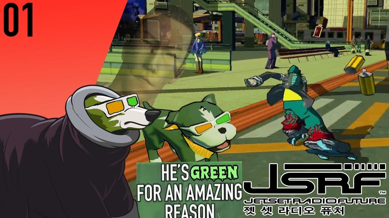 MarioInATopHat: Jet Set Radio Future (Hello Allison) [Part 1]