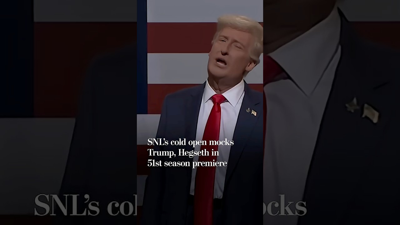 SNL&rsquo;s cold open mocks Trump, Hegseth in 51st season premiere