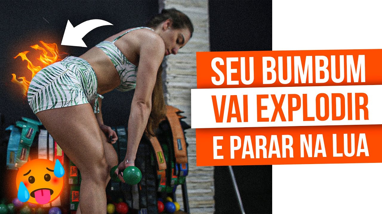 ESSE TREINO FEZ O MEU BUMBUM EXPLODIR E PARAR NA LUA