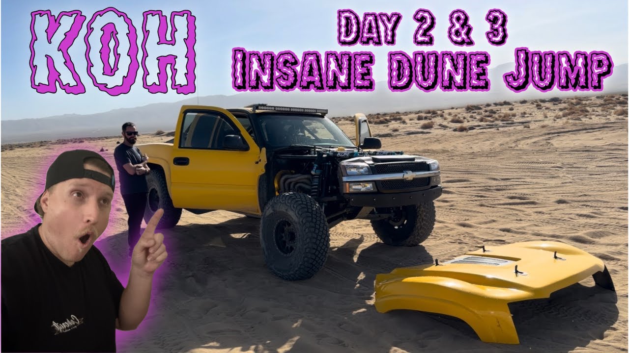 KOH Day 2 & 3 || King of the Hammers '26 - Dune Jump