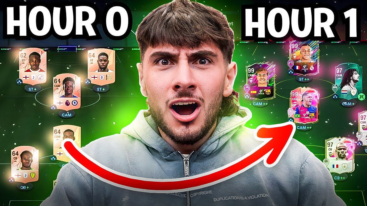1 ЧАС, чтобы собрать ЛУЧШУЮ команду в FC 25!