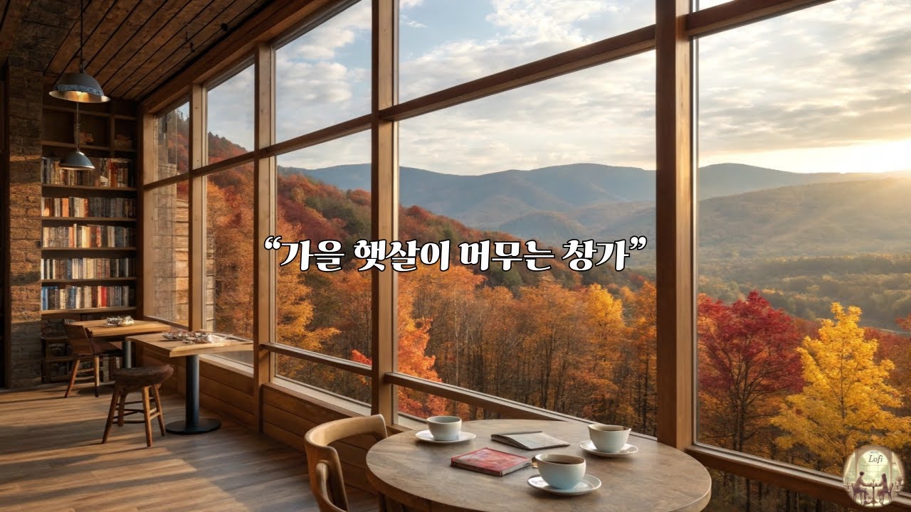 [Play List]가을 산책길 위의 북카페｜햇살 아래 고요한 피아노 선율｜Autumn Café Piano — Gentle Light Over the Hills