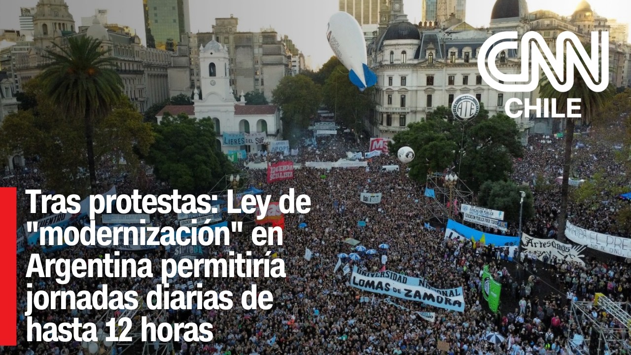 Tras protestas: Ley de 