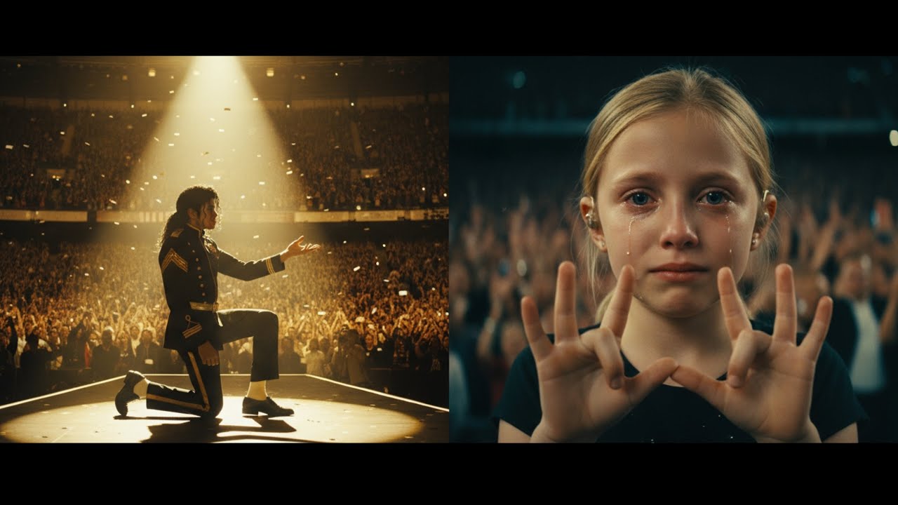 Michael Jackson Learned Sign Language Mid-Concert for a Deaf Girl - Then 72,000 People Went Silent