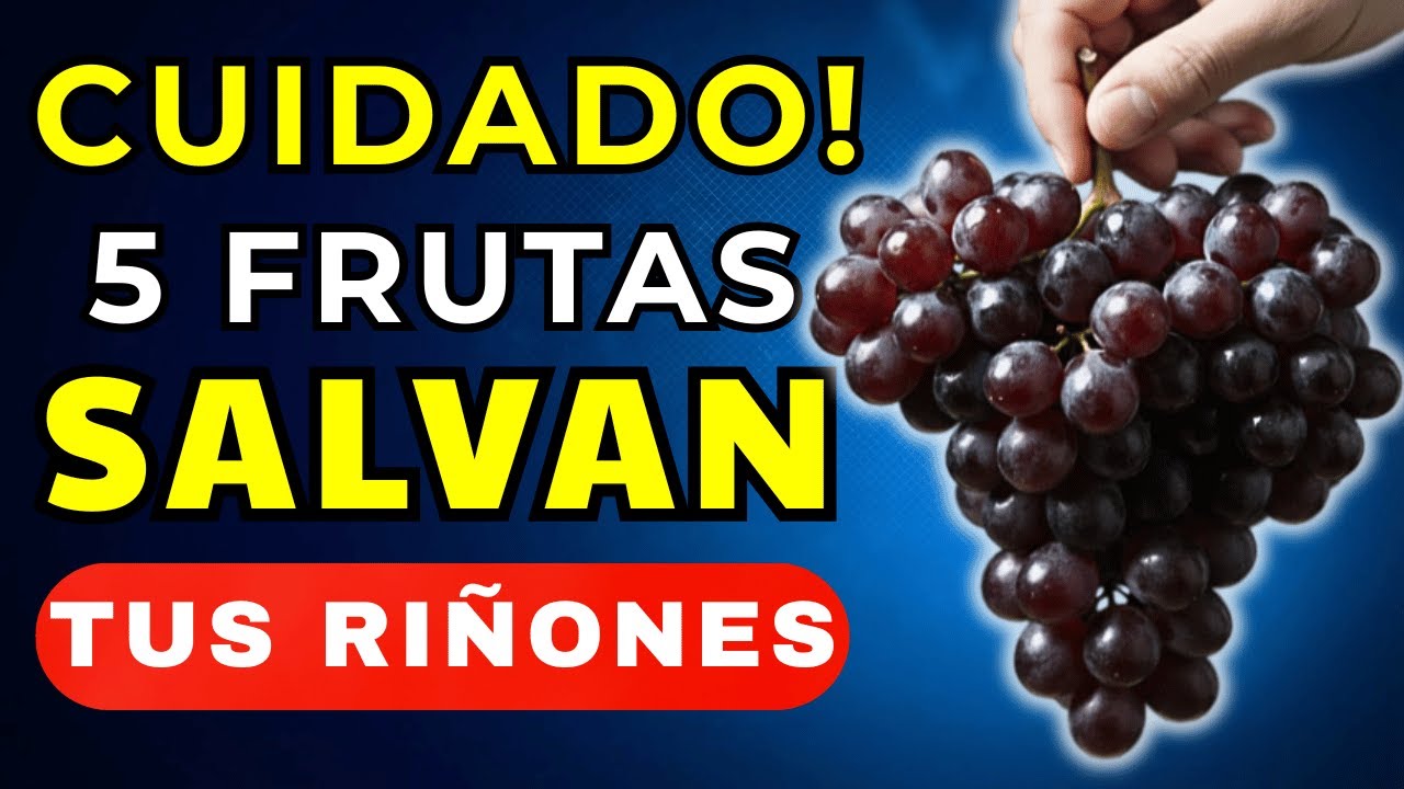 5 FRUTAS que PROTEGEN tus RIÑONES Después de los 50 (Fáciles de Encontrar)