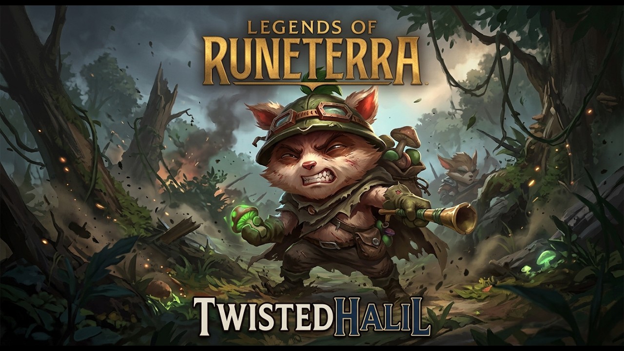 Runeterra Teemo Burn Agro Master Elo Gameplay