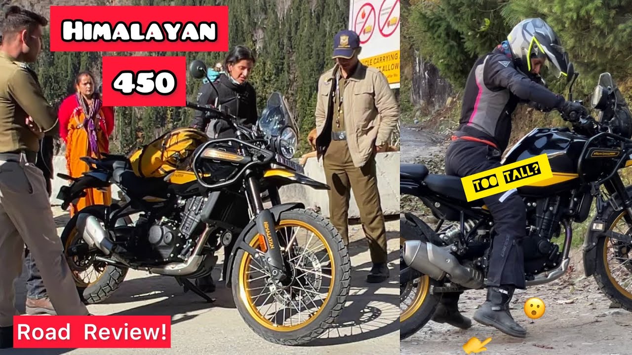 Himalayan 450-perhaps a bit tall?🤔☹️
