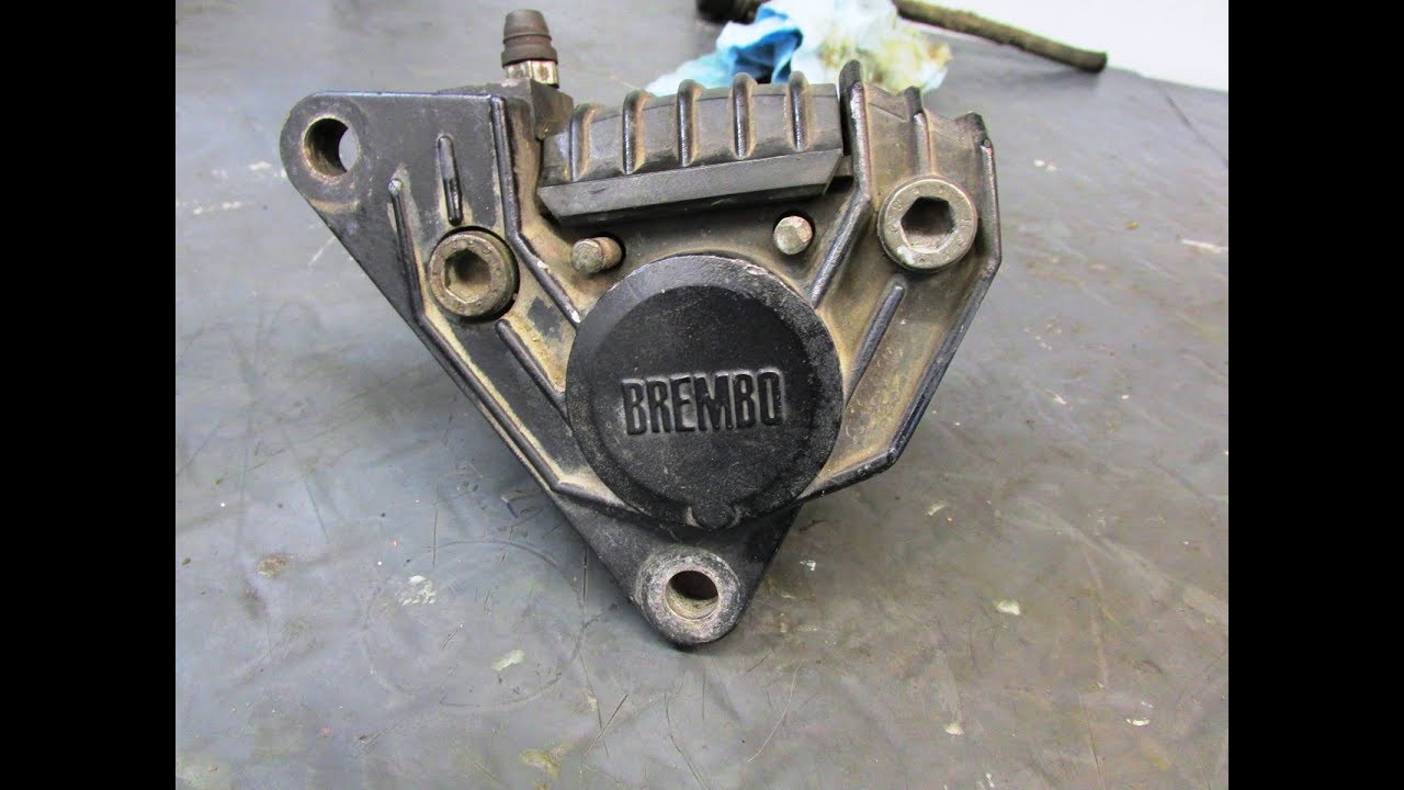 1983 R100RS Disassemble, Inspect & Rebuild Brembo Brake Calipers