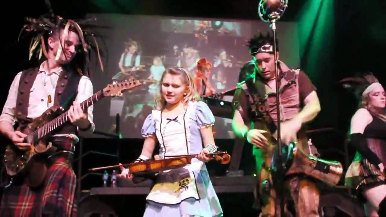 Abney Park (Steampunk), Airship Pirates, Live Concert, San Francisco, Burton's Wonderland Ball