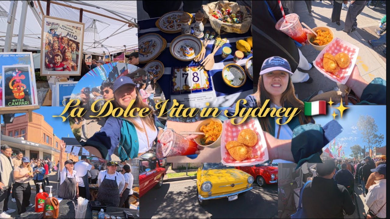 Pasalubong Shopping + Italy Festival in Sydney 🇦🇺🇮🇹