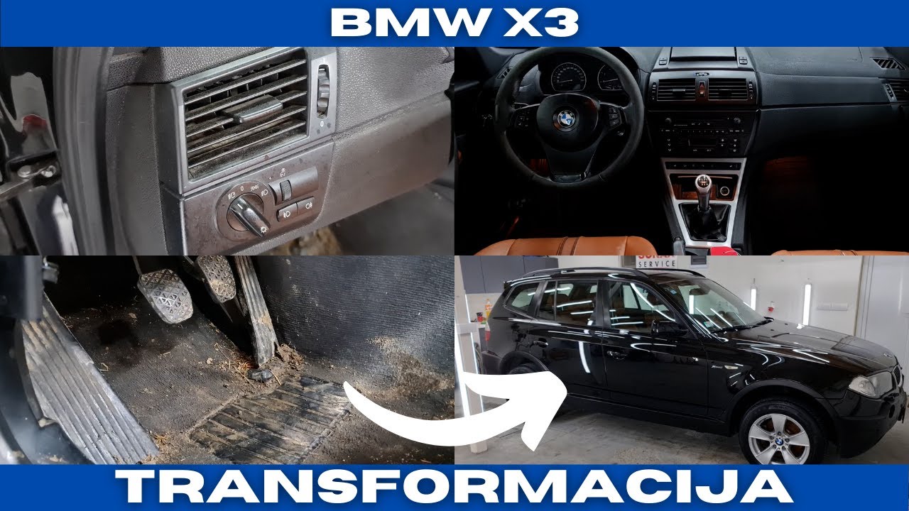 NAJGORI DO SADA! | BMW X3 TRANSFORMACIJA | DETAILING POLIRANJE DUBINSKO PRANJE