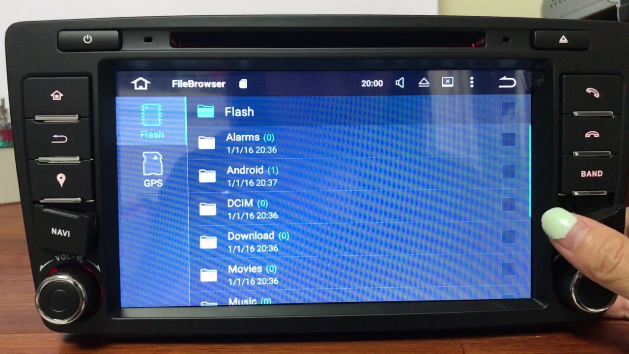 Copy IGO map data from SD card to cardvd inside
