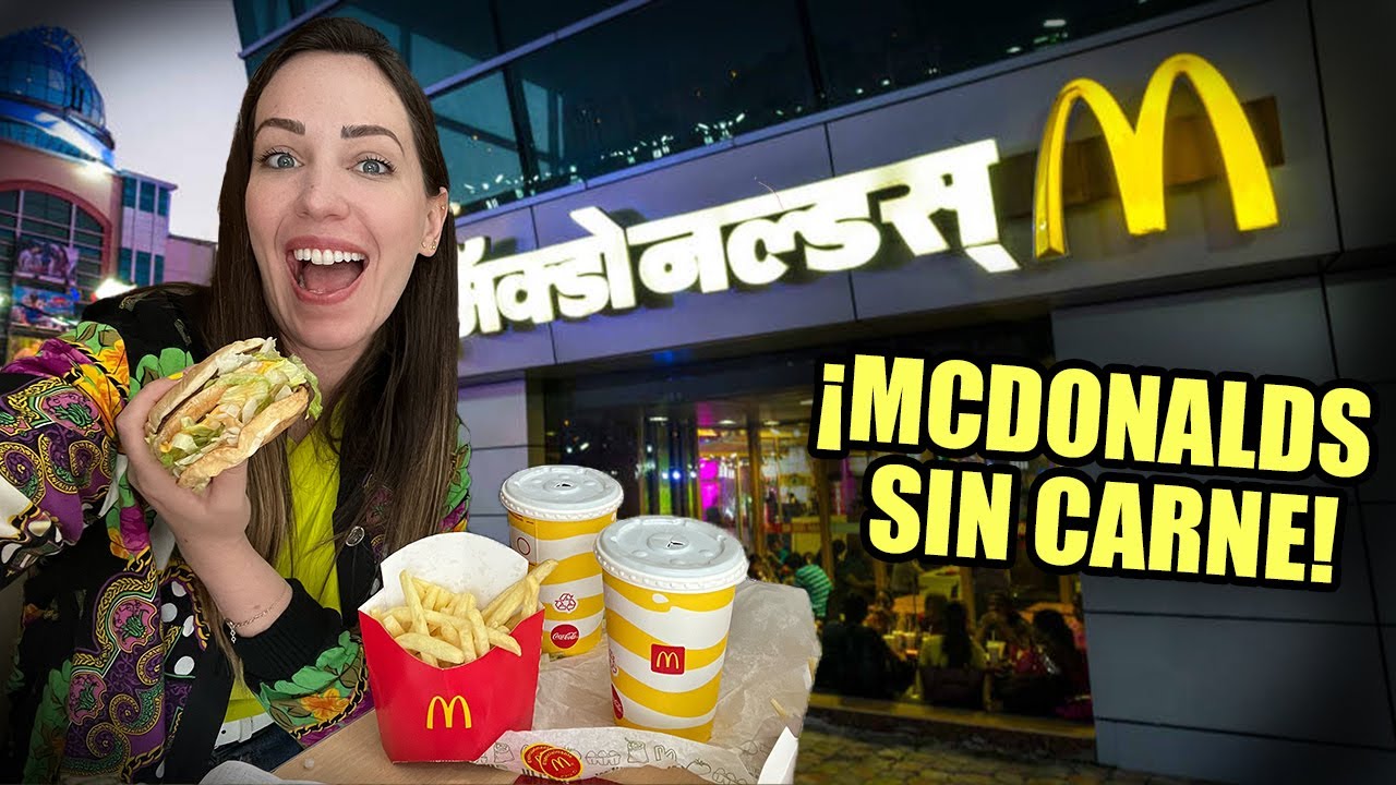 Visitando McDonald's en INDIA: ¡ha sido el peor! 😞 | GLADYS SEARA