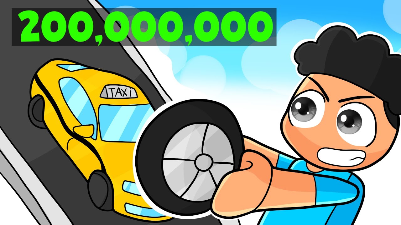 Criando TÁXI DE R$ 2,00 VS R$ 200,000,000 NO ROBLOX