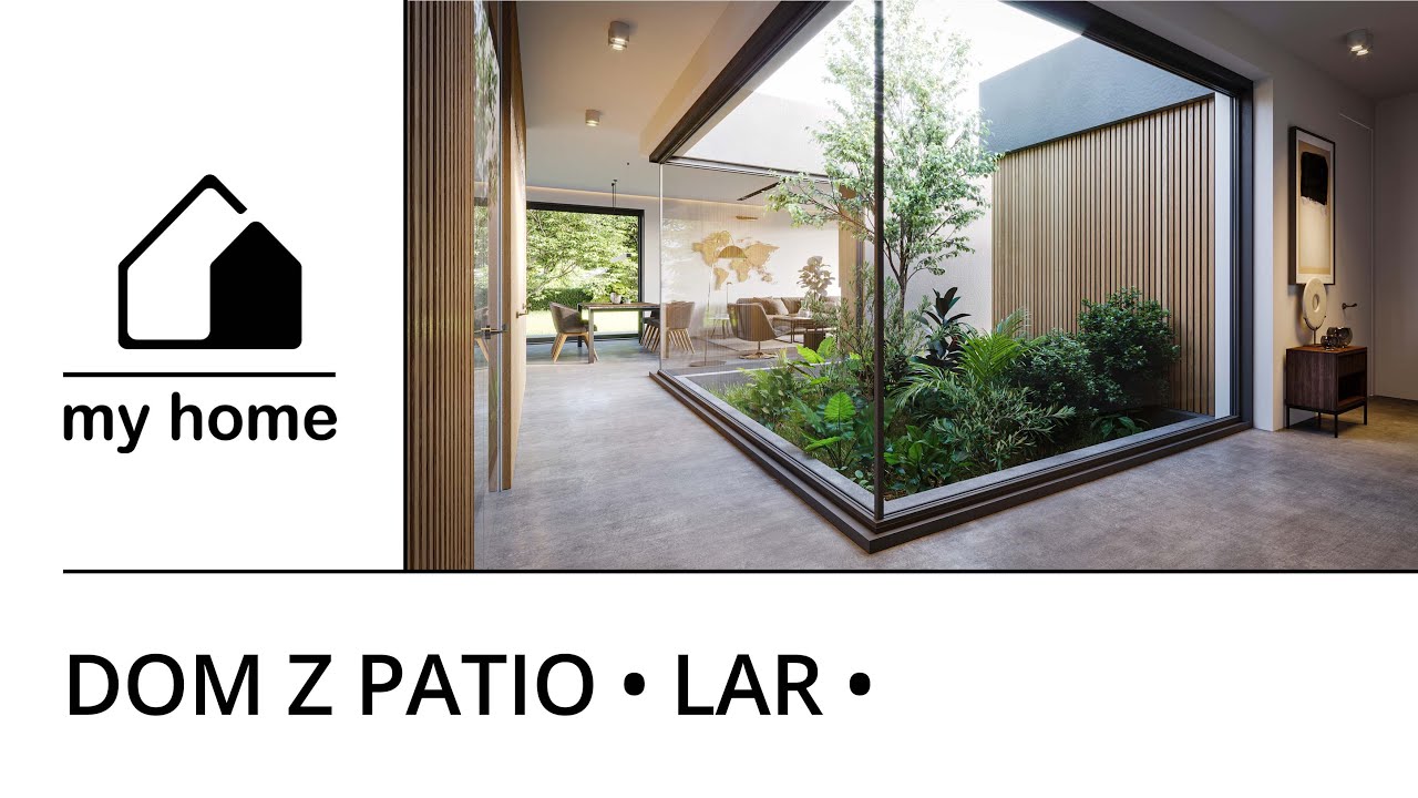 Projekt 'LAR' - projekt gotowy domu parterowego -  MyHome eco