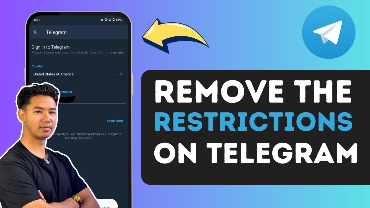 How To Remove Telegram Restrictions !