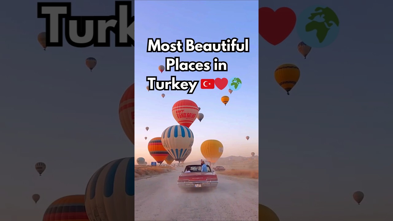 Most Beautiful Places in Turkey 🇹🇷 ❤️🌍​