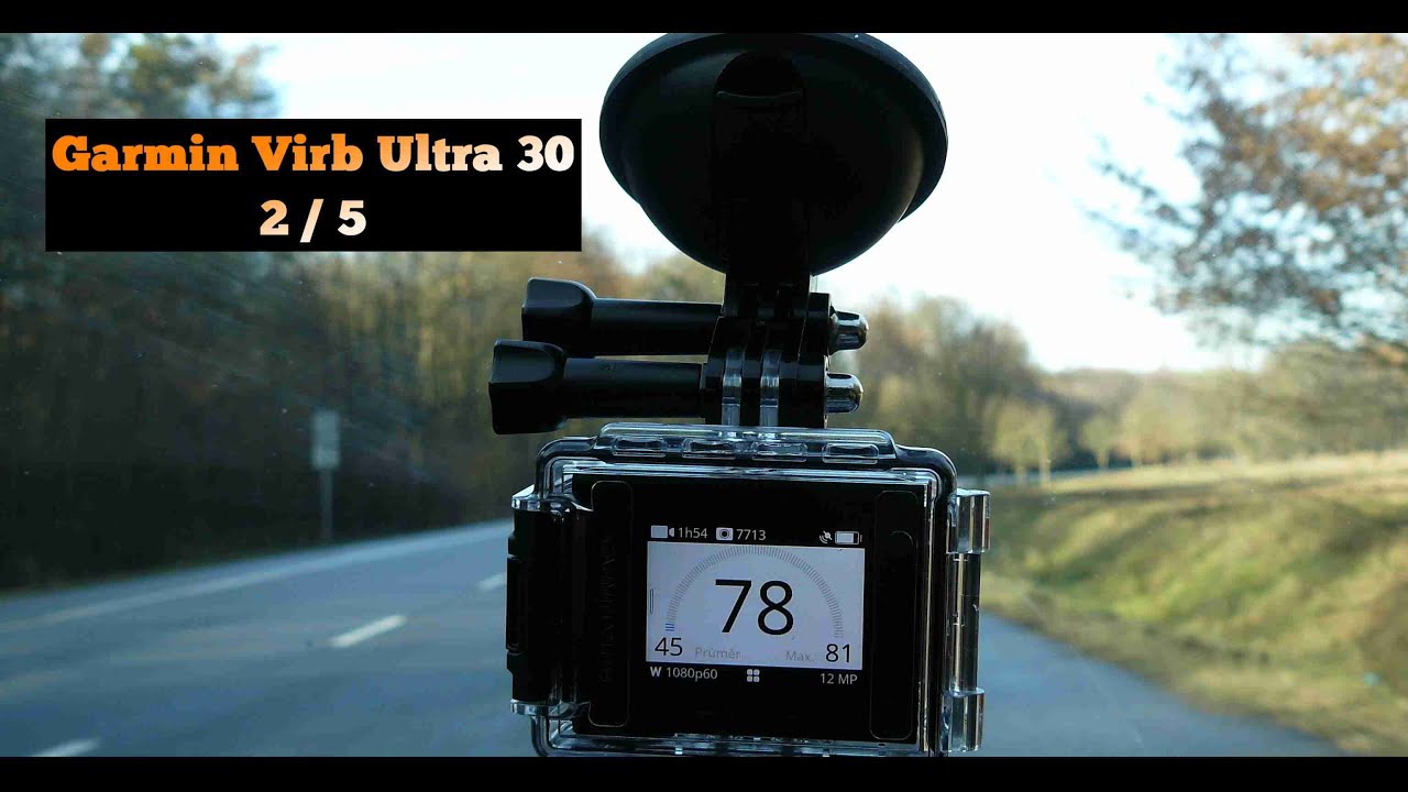 Garmin Virb Ultra 30 : uživatelské obrazovky - user screens (ENG subs)