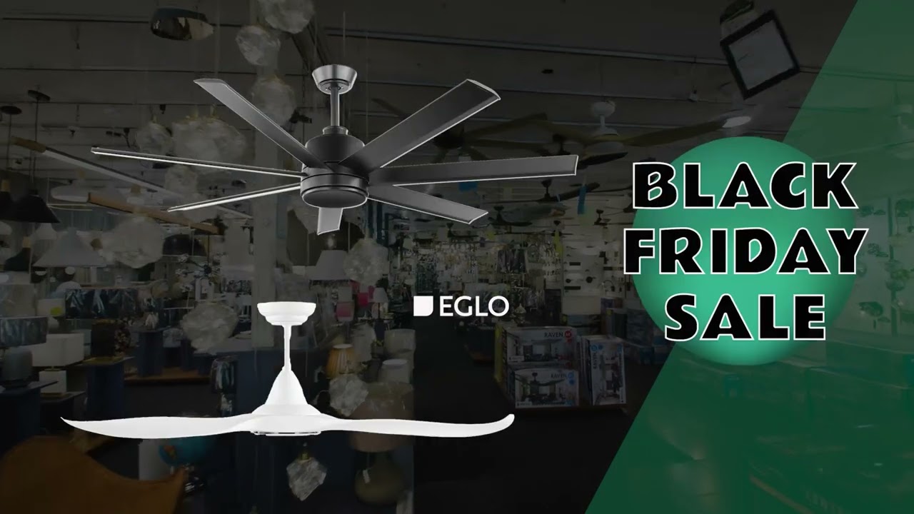 Black Friday Lighting Sale 2025 | Huge Deals on Lamps & Ceiling Fans at De Lights