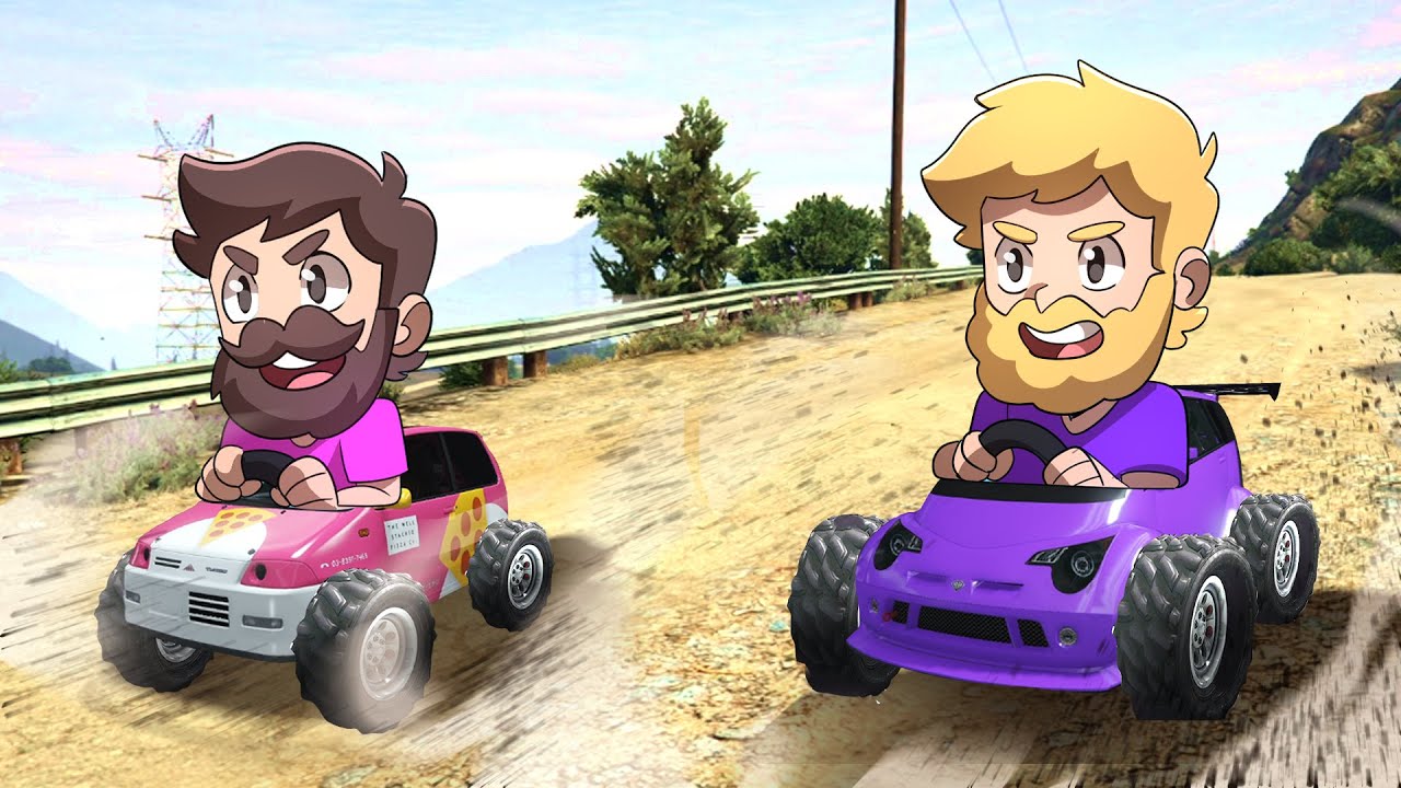 Who Can Build The Best Offroad TINY Cars in GTA5?!