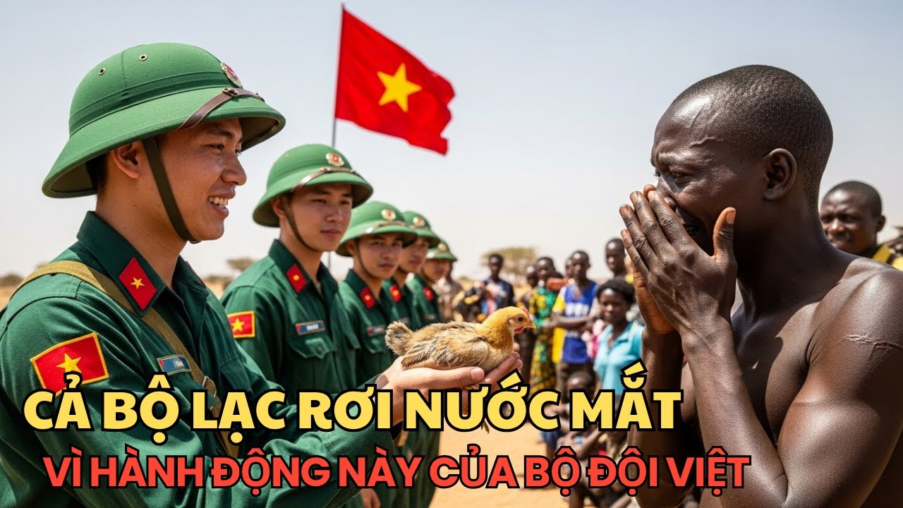 Liên Hợp Quốc Rúng Động: Bộ Đội Việt Nam Dạy Bộ Lạc Nổi Loạn Châu Phi Nuôi Gà Giữa Hoang Mạc 40 độ C
