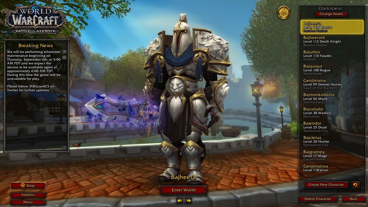 Bajheera - KFC IS BACK IN BFA! (PvP Season 1 Begins) - 8.0 Arms Warrior 3v3 Arena