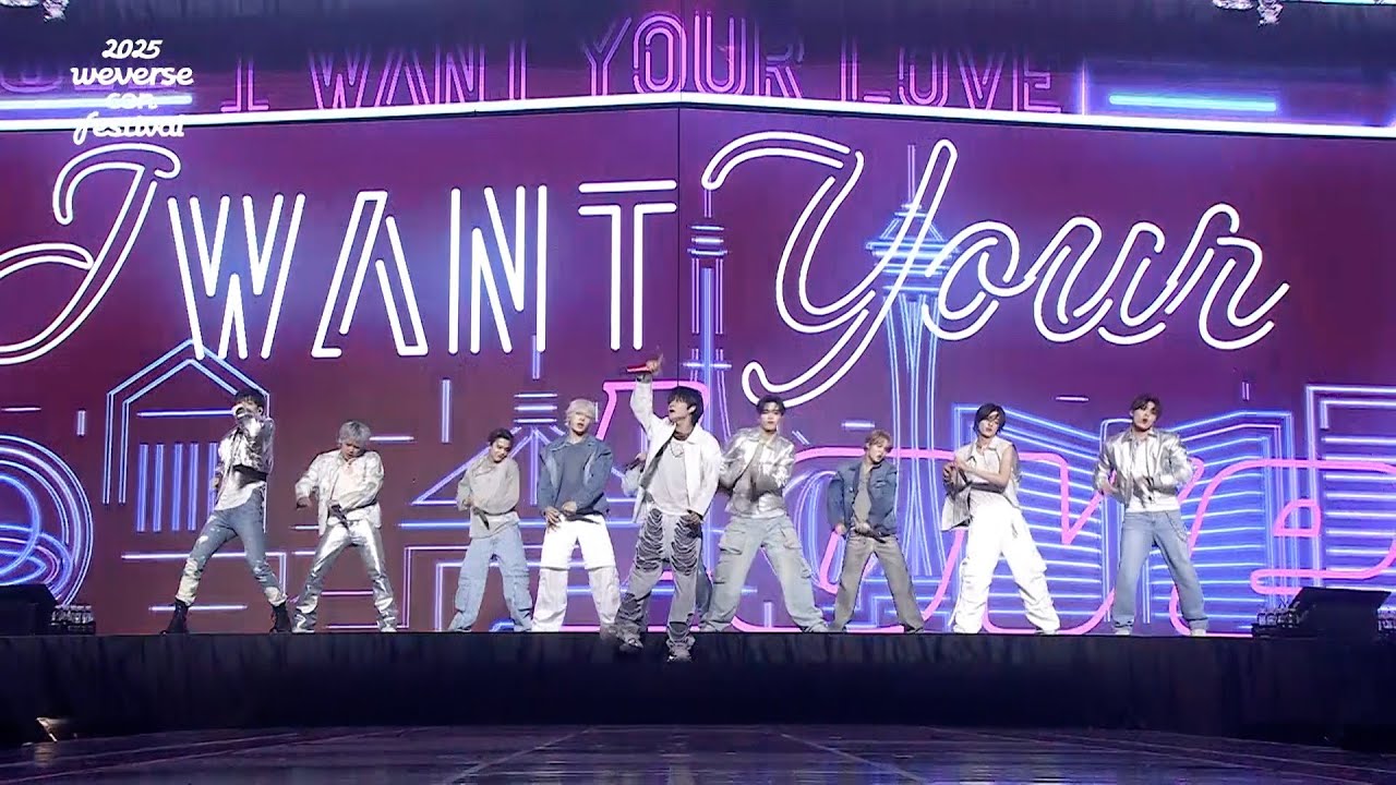 I WANT YOUR LOVE @ 2025 Weverse Con Festival - TREASURE
