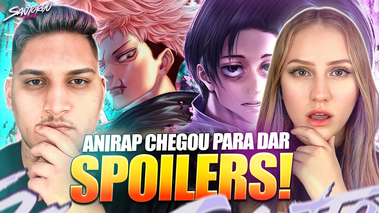 ♪ Itadori & Yuta (Jujutsu Kaisen) | Maldição Herdada | AniRap - REACT EM CASAL