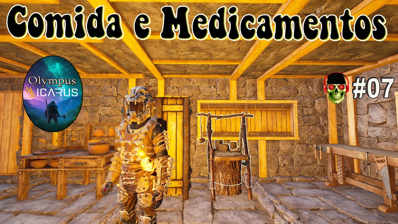 Comida e Medicamentos ICARUS Olympus 🐻 EP 07