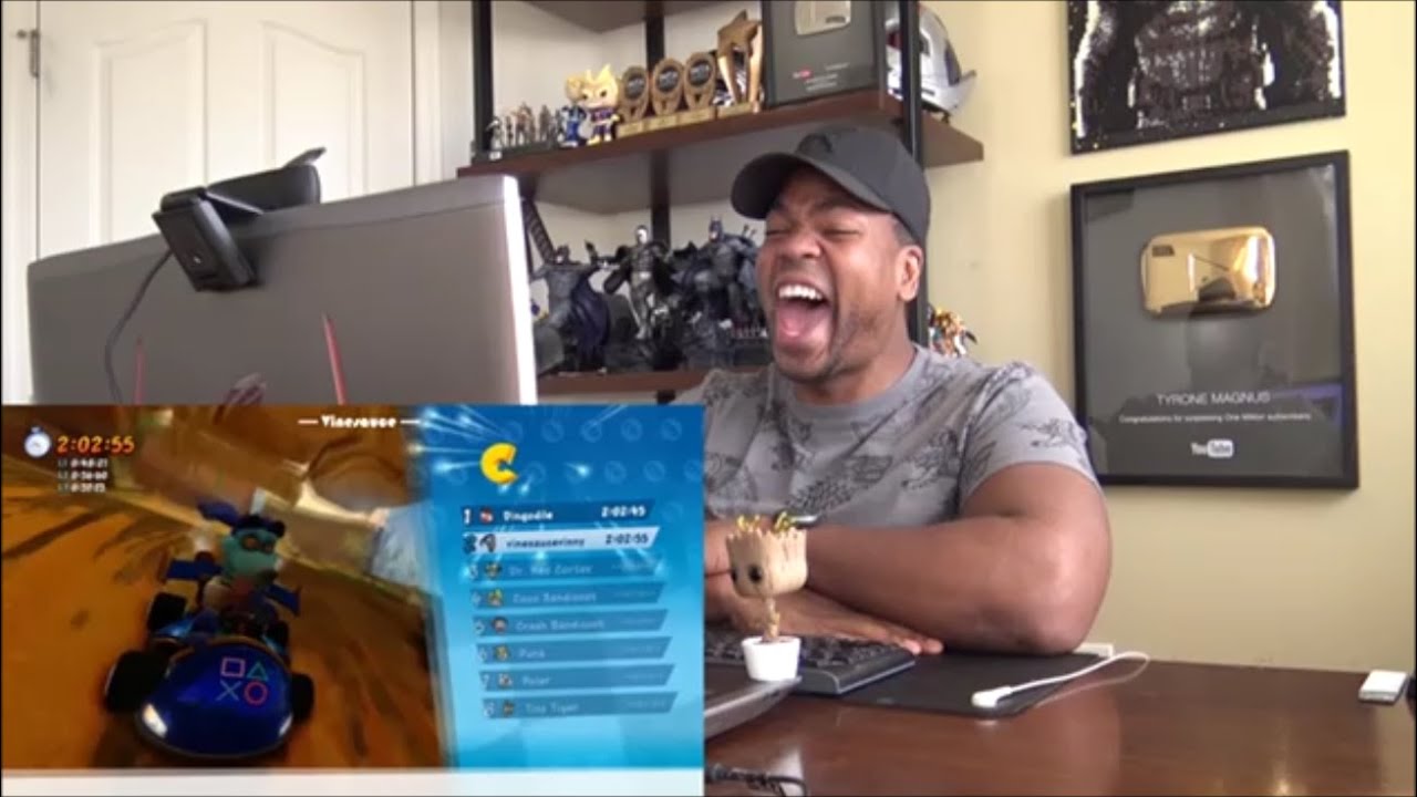 Crash Team Racing Nitro Fueled Gamer RAGE Compilation - Reaction!