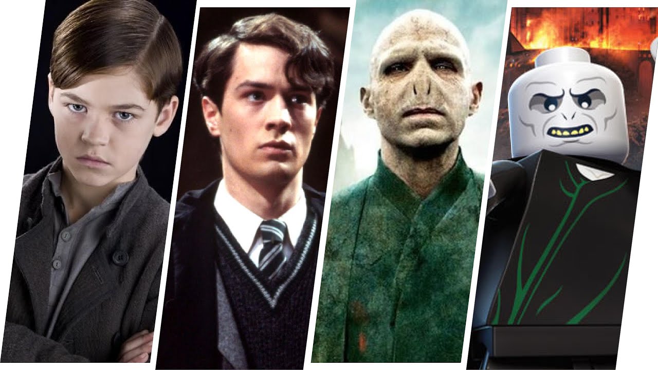 Tom Riddle Voldemort Evolution in Movies & Games