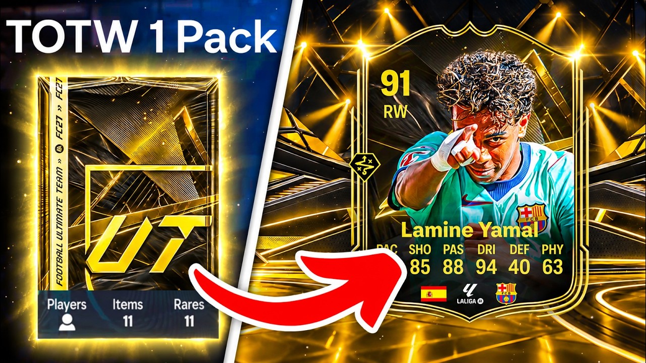 TRAFIŁEM SWOJĄ PIERWSZĄ KARTĘ TOTW! 🥳 FC 27 Ultimate Team