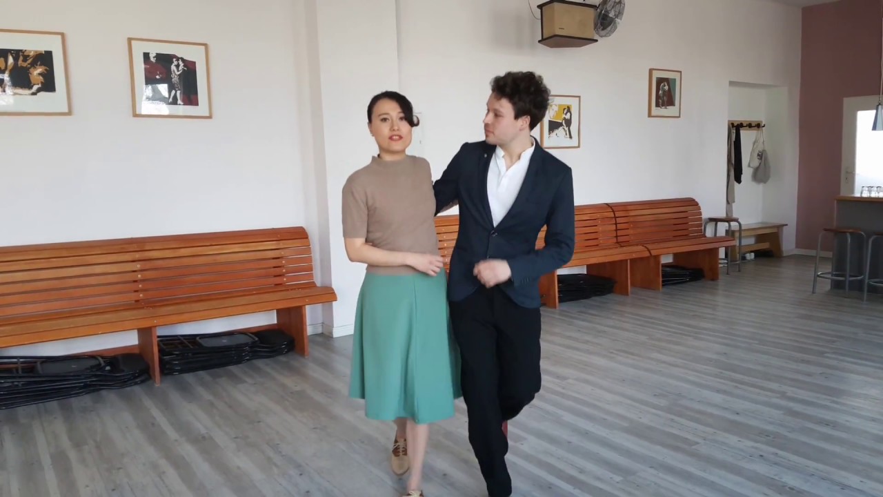 LindyHop 8 count - Grundschritt & Tanzhaltung