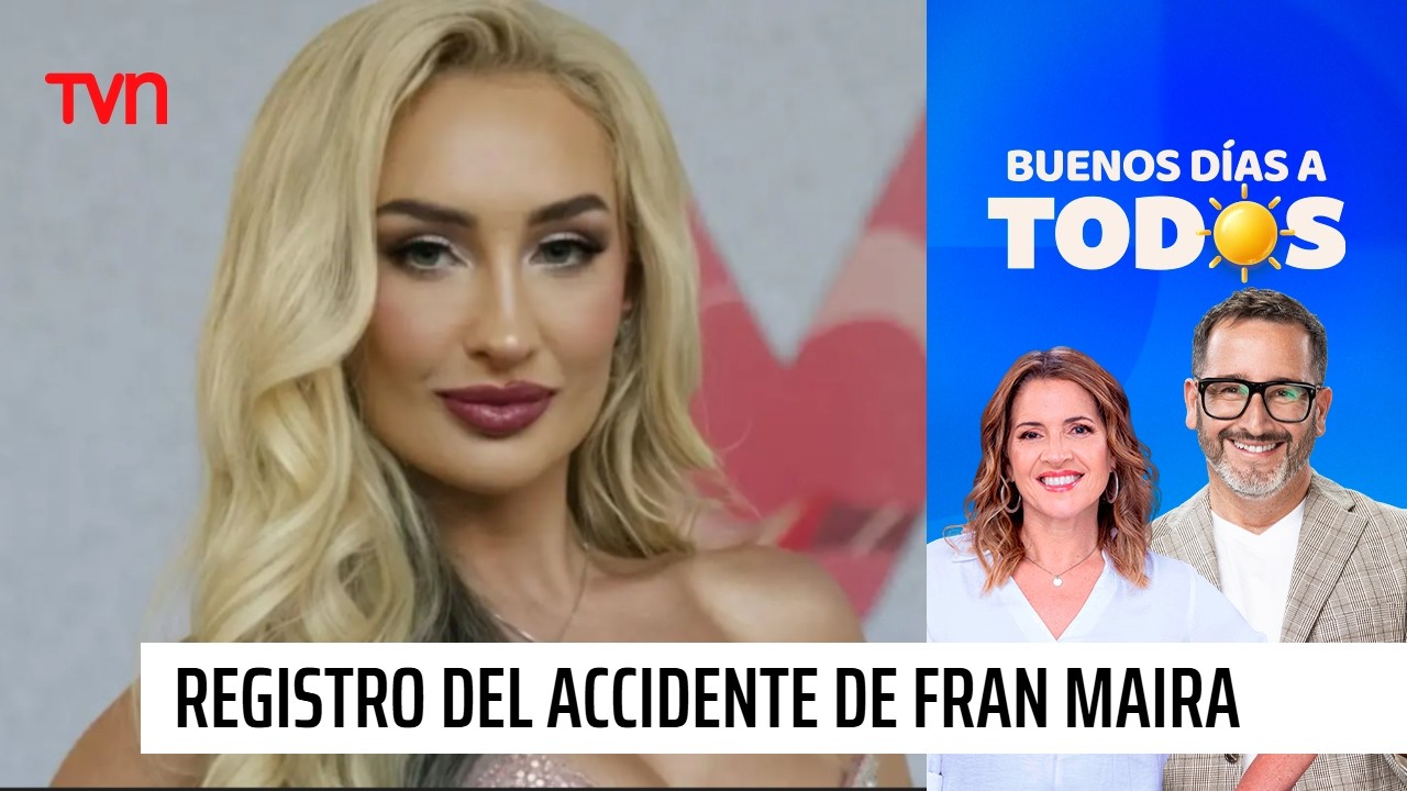 Exclusivo: El registro del accidente de Fran Maira con motorista en Lo Barnechea | BDAT